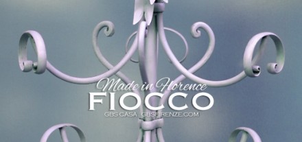 Fiocco e Nastri - Appendiabiti in ferro battuto. GBS Chic, lo shabby romantico di GBS. Made in Florence