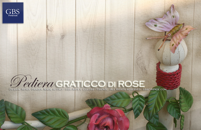 Appendiabiti da terra. Bouquet di Rose - GBS STORE - Il negozio online di  GBS Firenze